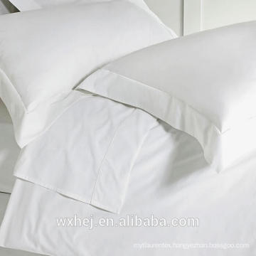 wholesale cheap white 100% poly hotel use Blank Dye Pillow case